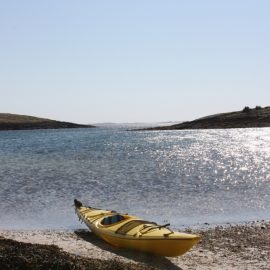 Kayaking with a guide